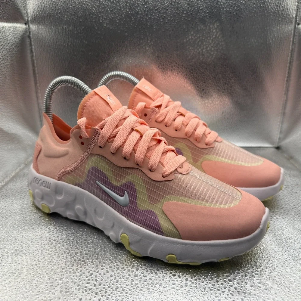 Size 6.5 Nike Renew Lucent Bleached Coral Womens Running Shoes‎ BQ4152-600